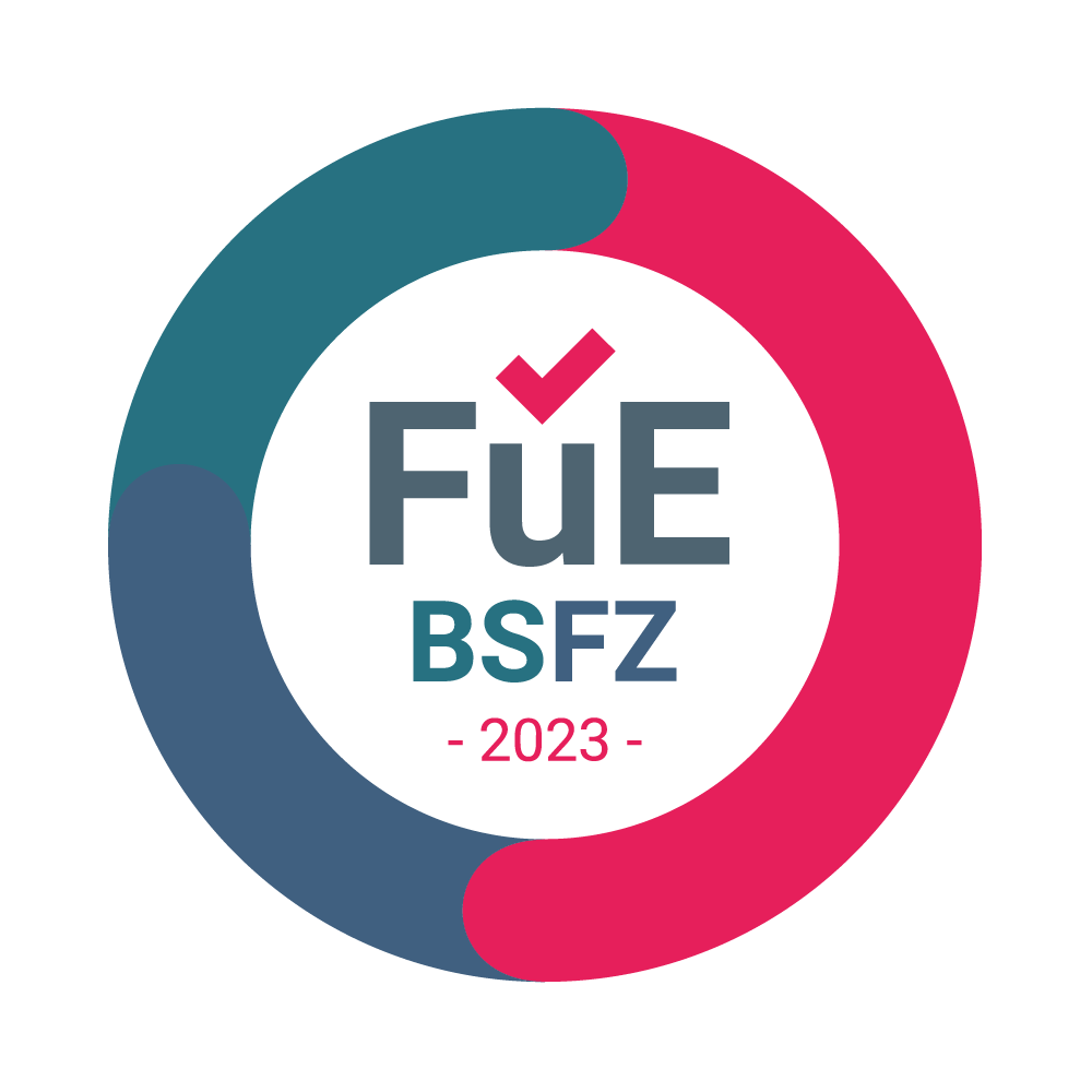 Das Siegel der Bescheinigungsstelle Forschungszulage (BSFZ).